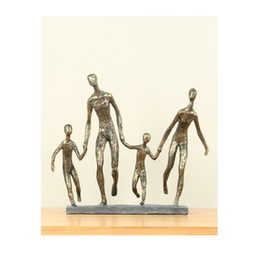 Sculpture moderne en aluminium qui rehausse le design intérieur contemporain grâce à sa forme artistique et son attrait visuel - Product Image 1