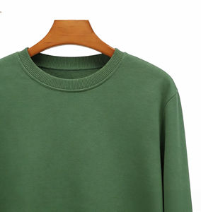 Sudaderas de Cuello Redondo Unisex con Logotipo Personalizado al por Mayor, Sudadera de Manga Larga para Hombre, 100% Algodón, Jersey Liso de Otoño - Product Image 5