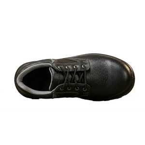 Zapatos de Seguridad para Hombre, Negros, con Puntera de Acero/Compuesto, Antideslizantes, Impermeables, Anti-Impactos, de Corte Bajo, con Parte Superior de Cuero PU, para Todas las Temporadas - Product Image 5