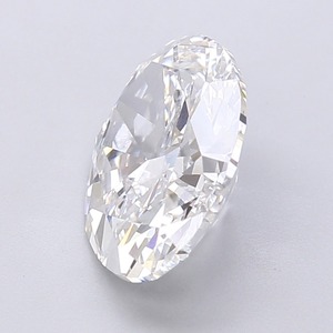 Diamant de laboratoire ovale de 3,41 carats D VVS2, polissage excellent, certifié premium, gemme synthétique écologique pour la création de bijoux sur mesure - Product Image 4