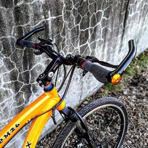 Terminales de Manillar de Bicicleta Negros ONIPAX, 1 Par, 203g - Product Image 1