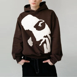 Sweat-shirts unisexes à impression en relief, tissu molletonné épais, impression 3D en relief, pour fabricants de vêtements pour hommes aux États-Unis - Product Image 3