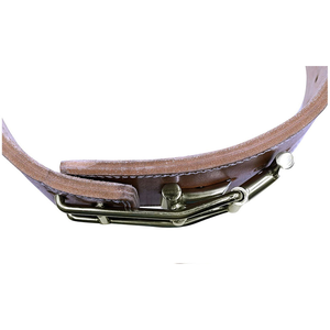 Cinturón de Levantamiento de Pesas, Duradero, de Cuero Genuino, Resistente, Ajustable, con Cierre de Palanca de Acero - Product Image 2