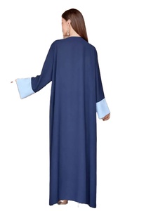 ชุดเดรสยาวผ้าวิสคอสสำหรับผู้หญิงชุดเดรสงานแต่งงานเดือนรอมฎอนระบายอากาศไม่ยับ - Product Image 2