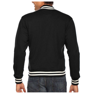 Stonefield Manufacturing 100% Wool Canvas Reversible Hooded Waterproof Streetwear Winter Varsity Jacket Stand Faux <b>Fur</b> Lining - Product Image 1