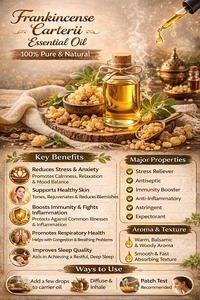 Frankincense Carteri Essential <b>Oil</b> Pure Natural Aromatherapy Grade <b>Oil</b> Pain Relief Skin Care Meditation <b>Diffuser</b> All Skin Types - Product Image 3