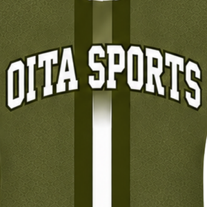 Olive Green <b>White</b> <b>Short</b> <b>Sleeve</b> Sports Jersey Crew Neck Center Stripe Breathable Training Performance Team Baseball Uniform <b>Shirt</b> - Product Image 6