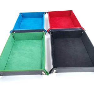 Expédition rapide SALVA LEATHER SL-DTY-0001 Organisateur de bureau en cuir, plateau hexagonal pour dés, boîte de rangement de table, écologique, haute qualité - Product Image 6