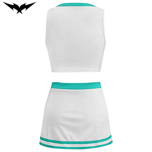 Uniforme de Competición de Animadoras para Mujer Adulta, Diseño Deportivo Bigetron, Personalizado con Pedrería Brillante Allstar, Impresión por Transferencia de Calor - Product Image 2