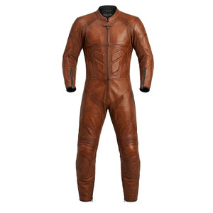 Combinaison de moto haut de gamme pour la course et la conduite, coutures robustes avec design flexible pour le confort et la sécurité - Product Image 2