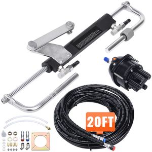 Kit di Sterzo Idraulico Fuoribordo da 90 CV con Pompa e Cilindro, Sistema di Sterzo Idraulico Marino, Pompe per Servosterzo - Product Image 5