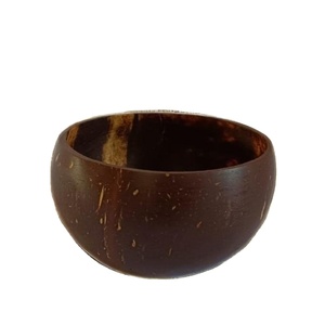 Handmade Polished <b>Coconut</b> <b>Shell</b> Bowls-Lightweight Biodegradable Eco-Friendly Non-Toxic Mediterranean Design Giveaways - Product Image 1