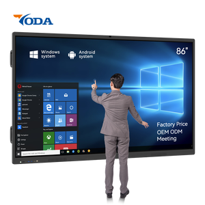 หน้า<span class=keywords><strong>จ</strong></span>อสัมผัสแบบอินเทอร์แอคทีฟ LED ขนาด 86 นิ้ว ระบบแอนดรอยด์ 9.0 พร้อมราคาที่ดีที่สุด กระดานดิ<span class=keywords><strong>จ</strong></span>ิทัลอั<span class=keywords><strong>จ</strong></span>ฉริยะ - Product Image 1