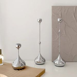 Decorative Metal <b>Candlestick</b> <b>Holder</b> Customized Handmade Aluminium Candle <b>Holder</b> For Home & Wedding Decoration - Product Image 3