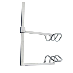 Retractor Manual Abdominal Autorretenible, Hoja Profunda de 65mm, Brazo de 18cm, Acero Inoxidable, Certificado CE, para Cirugía General - Product Image 3