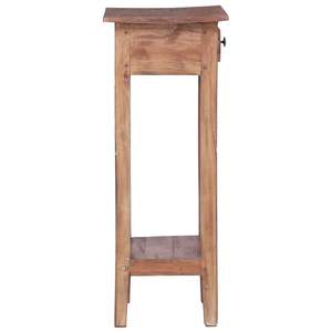 Support pour plantes en bois de mahogany massif, brun chaud, 11,8x11,8x29,5 pouces, table de chevet - Product Image 5