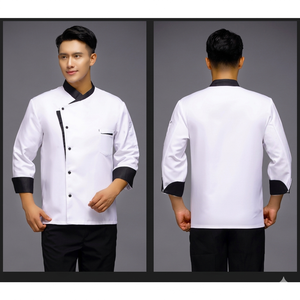 Nouvelle tenue de restaurant directement de l'usine, uniforme de chef, uniforme de restaurant personnalisé, uniforme de serveur - Product Image 4