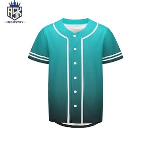 Camiseta Estilo Jersey de Béisbol con Bordado Personalizado al por Mayor a Precio Económico, Jersey de Béisbol con el Mejor Diseño al por Mayor con Personalización - Product Image 4