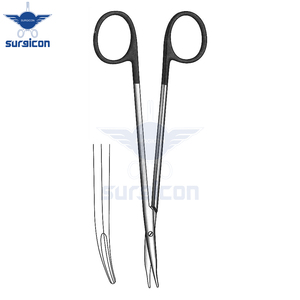 Tijeras Quirúrgicas Reutilizables Reynolds Super Cut de 14 cm (5½ Pulgadas), Curvas, con Una Hoja Dentada de Acero Inoxidable para Uso General - Product Image 2