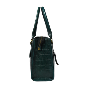 Bolso de Mano Grande de Cuero Genuino con Patrón de Cocodrilo para Hombre, con Logotipo Personalizado de Lujo - Product Image 4