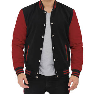 Chaqueta de Lana con Parches Bordados de Alta Calidad para Niños, Chaqueta Varsity con Capucha, Estilo Formal, Servicios OEM Disponibles - Product Image 5