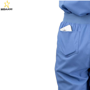 <b>Scrubs</b> for Women <b>Set</b>, V-Neck <b>Scrub</b> Top & Jogger Pants Medical Uniform with 9 Pockets, Yoga Waistband - Product Image 6