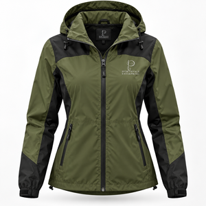 Chaqueta Cortavientos Acolchada Ligera para Mujer, al por Mayor, OEM, Transpirable e Impermeable, Nuevo Diseño de Alta Calidad - Product Image 6