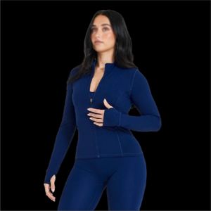 Veste de yoga pour femme, best-seller, sweat-shirt de sport, coupe ajustée, léger, respirant, haut de sport pour l'exercice - Product Image 2