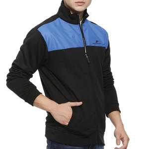 Blouson Bomber Homme Hiver Respirant à Séchage Rapide avec Col Montant et Logo Avant en Polyester/Coton – Vente en Gros - Product Image 2