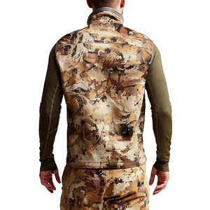 Most Selling Style Men's Zipper <b>Clip</b> Polyester Spandex <b>Spring</b> Soft Shell Vest Sports Hunting Shooting Breathable - Product Image 2