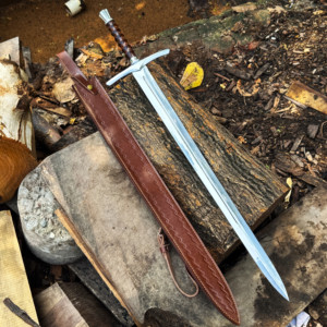 Espada de Acero Vikinga Original Link, Hecha a Mano, de Venta Caliente, DIY, OEM, para Cosplay, con Funda de Acero Inoxidable, Hoja No Ajustable - Product Image 5