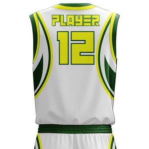 Uniformes de basket-ball sublimés de qualité supérieure, dernier design, 100% polyester, meilleure qualité, uniformes de basket-ball sur mesure - Product Image 1