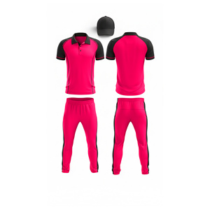 High Quality Performance Sublimated <b>Cricket</b> Uniform | Men Women Youth <b>Cricket</b> Wears Polo Shirt and Trouser Full Team Outfit - Product Image 6