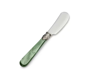 Cuchillo para postres de acero inoxidable con mango de resina azul cielo, cuchillos para untar queso, cuchillo para mantequilla de acero inoxidable - Product Image 2