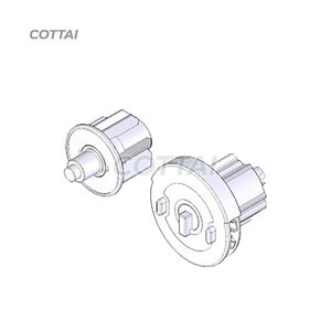 Componentes y Accesorios para Persianas de Acero |   Soporte de Techo Tipo Snap para Instalación Sencilla de Rieles de Persianas Enrollables - Product Image 6