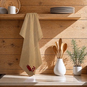 Embroidered <b>Kitchen</b> <b>Towel</b> Super Absorbent Promotional <b>Kitchen</b> <b>Towels</b> From India Best Square Shape <b>Kitchen</b> <b>Towel</b>. - Product Image 1