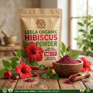ผงฮิบิสคัส – ผงสมุนไพรธรรมชาติสำหรับดูแลเส้นผม ดูแลผิว และสุขภาพ - Product Image 2