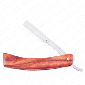 Professional Single Blade Stainless Steel Straight <b>Razor</b> Custom Color Barber Shaving Tool Private Label - Product Image 2