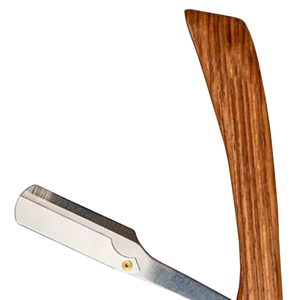 Hot Sale Lightweight Wood Handle Custom Barber Shaving <b>Razors</b> Stainless Steel <b>Single</b> <b>Blade</b> Folding <b>Razor</b> - Product Image 3