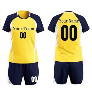 High Customizable Men's Volleyball Jersey Shorts <b>Set</b> 100% Polyester Digital Print Breathable Fabric Elastic Waist Personalized - Product Image 3