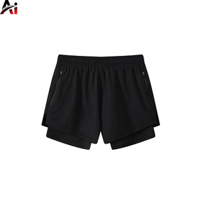 Pantalones Cortos de Compresión para Hombre, Personalizados al por Mayor, de Secado Rápido, Cintura Elástica, Transpirables, para Gimnasio, Fitness y Deportes - Product Image 4