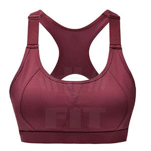 Soutien-gorge de sport sans armatures, respirant, sans bretelles, en dentelle, à boutons, sans couture, pour le fitness, couleur unie, grandes tailles - Meilleures ventes - Product Image 6