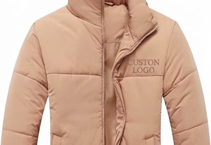 Women's <b>Suede</b> Woven <b>Bomber</b> <b>Jacket</b> Solid Color Hooded Collar Zipper Closure Polyester Wadding Spring Wear Front Logo Design - Product Image 5