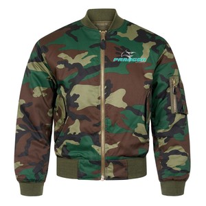 New custom made camo flag design oem high quality standard price <b>men</b> bomber <b>jacket</b> - Product Image 1