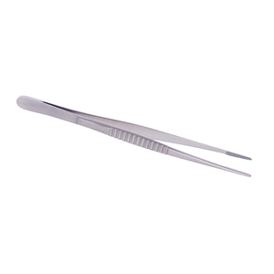 Pinces chirurgicales en acier inoxydable à poignée dentée pour manipulation précise des tissus, certifiées CE Classe I, instrument manuel - Product Image 4