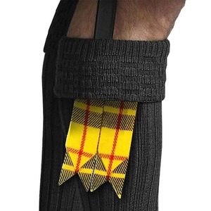 Handmade Tartan Plaid Flashes Yellow Red Black <b>Musical</b> <b>Instrument</b> Accessories - Product Image 6