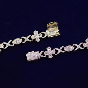 Pulsera de Plata 925 con Moissanita, Diseño de Cadena de Eslabones Elegante, Joyería de Moda Brillante, Accesorio para Uso Diario, Regalo - Product Image 3