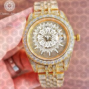 Reloj de Lujo Charm_Jewells para Mujer con Cristales K9, Esfera Redonda, Cierre de Mariposa, 30mm, Estilo Joyería de Moda - Product Image 4