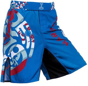 Pantalones Cortos de MMA para Hombre, Estampados, Cintura Elástica, para Entrenamiento de Gimnasio, Kickboxing, Ligeros, de Secado Rápido, Coloridos, Top para Hombre, MMA, Artes Marciales, Gimnasio - Product Image 1