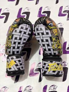 Gants de boxe Fairtex légers avec design imprimé sur toute la surface, 100% cuir véritable, entraînement en plein air, équipement de combat MMA, kickboxing - Product Image 5